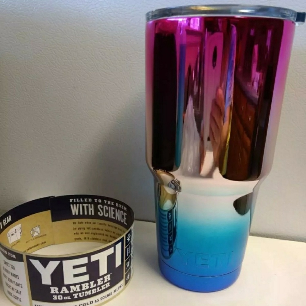 Powder Coated Chrome Yeti